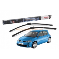 Комплект дворников на Renault Megane 2 2002-2006 — Bosch AeroTwin